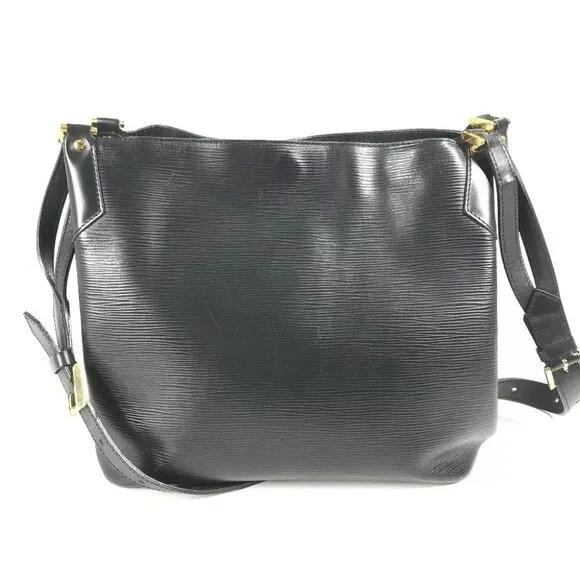 LOUIS VUITTON M58892 Epi Mandala MM Shoulder Bag Epi Leather Black